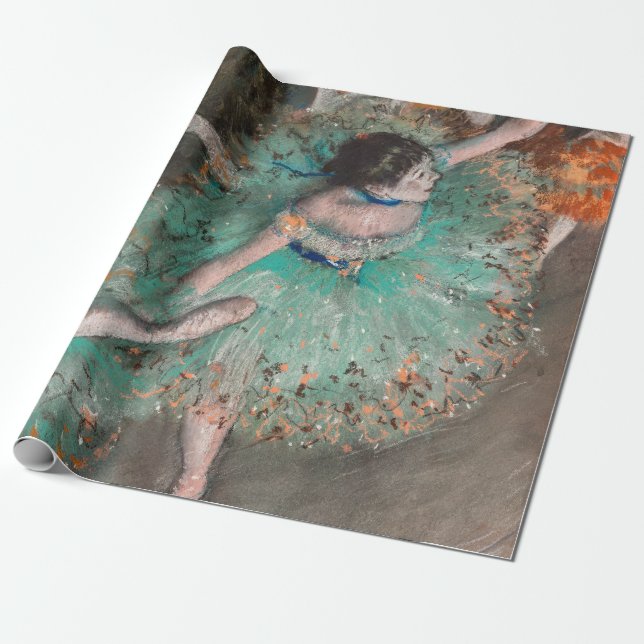 Edgar Degas - Swaying Dancer / Dancer in Green Wrapping Paper (Unrolled)