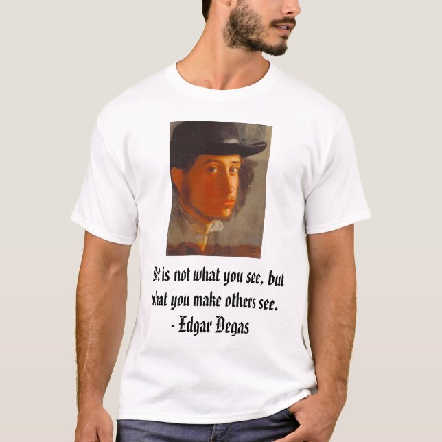Edgar Degas T-Shirt (Front)