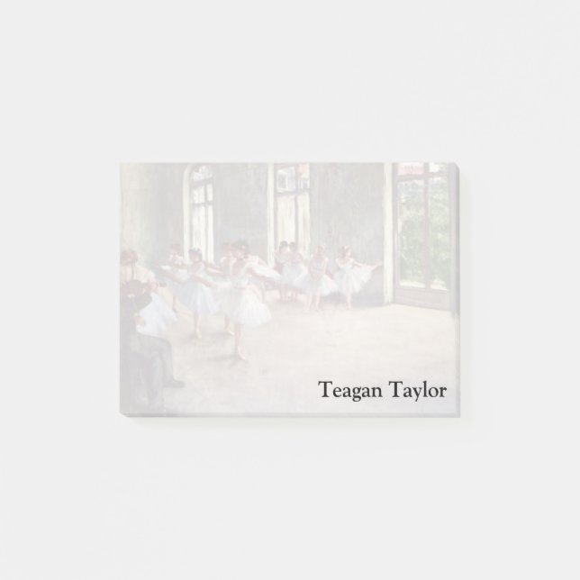 Edgar Degas | The Ballet Rehearsal Post-it Notes (Front)