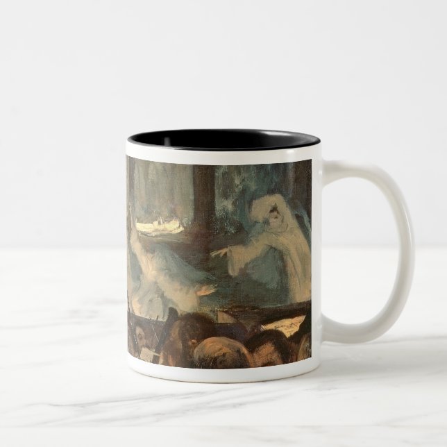 Edgar Degas | The ballet scene, Meyerbeer's opera Two-Tone Coffee Mug (Right)
