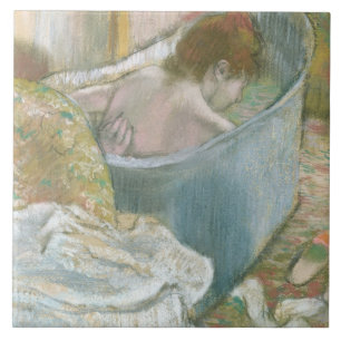 Edgar Degas The Bath Ceramic Tile