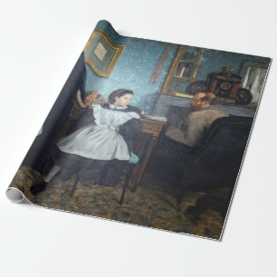 Edgar Degas - The Bellelli Family Wrapping Paper