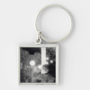 Edgar Degas The Cafe Concert Key Ring