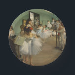 Edgar Degas-The dance class 1874 Paper Plate<br><div class="desc">Edgar Degas-The dance class 1874
Oil on canvas; reproduction</div>