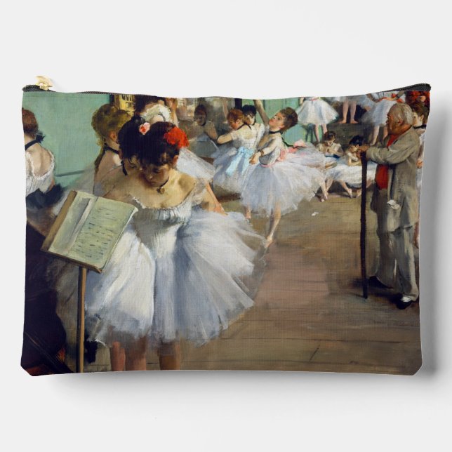 Edgar Degas - The Dance Class Accessory Pouch (Front)