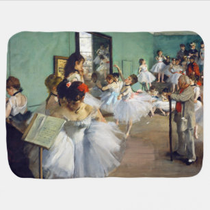 Edgar Degas - The Dance Class Baby Blanket