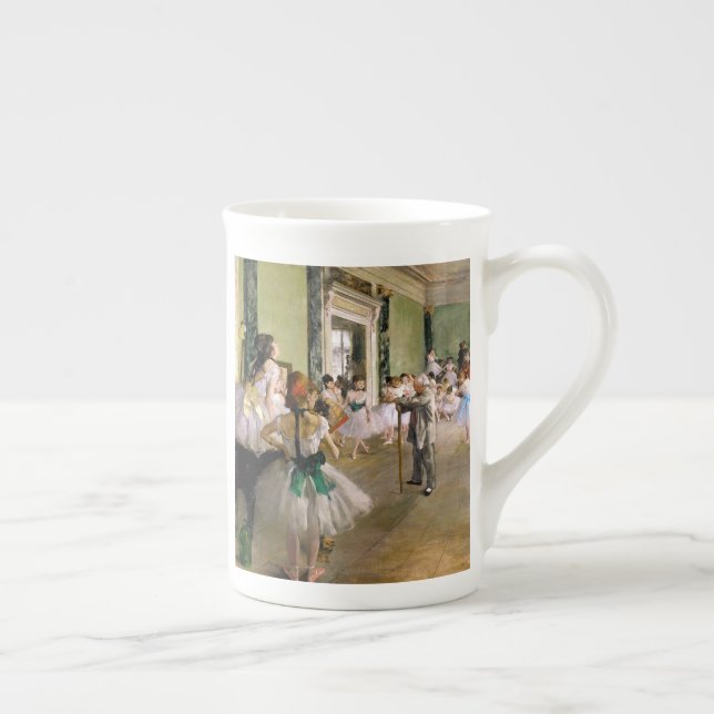 Edgar Degas The Dance Class Bone China Mug (Right)