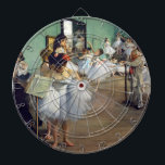 Edgar Degas - The Dance Class Dartboard<br><div class="desc">The Dance Class / La classe de danse - Edgar Degas in 1874</div>