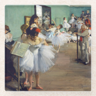 Edgar Degas - The Dance Class Glass Coaster