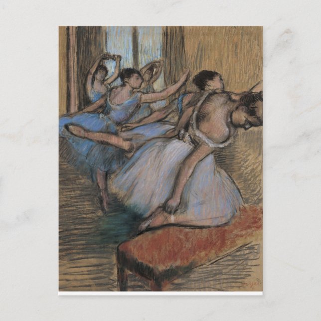 Edgar Degas | The Dance Class II Postcard (Front)