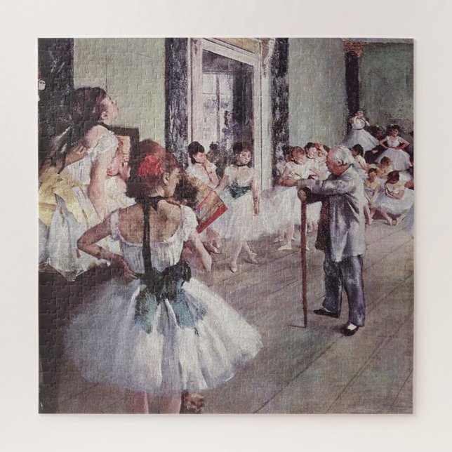 Edgar Degas The Dance Class  Jigsaw Puzzle (Vertical)