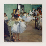 Edgar Degas - The Dance Class Jigsaw Puzzle<br><div class="desc">The Dance Class / La classe de danse - Edgar Degas in 1874</div>