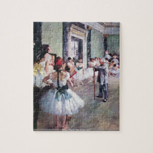 Edgar Degas - The dance class Jigsaw Puzzle