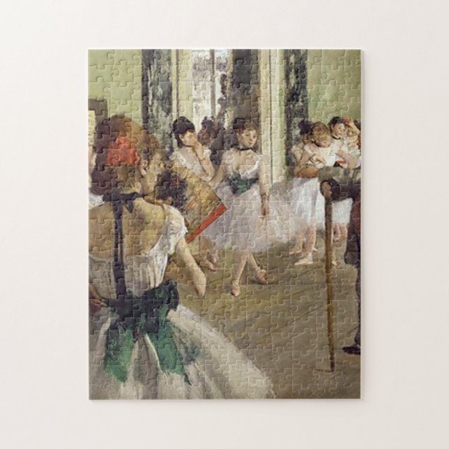 Edgar Degas The Dance Class Jigsaw Puzzle (Vertical)