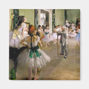 Edgar Degas The Dance Class Magnet
