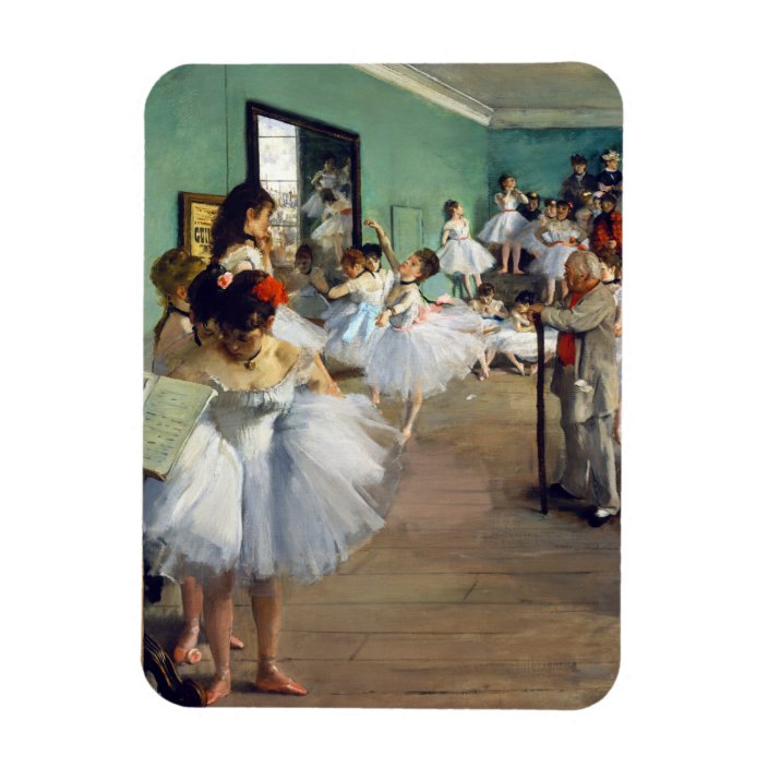 Edgar Degas - The Dance Class Magnet | Zazzle.com.au