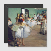 Edgar Degas - The Dance Class Magnetic Card