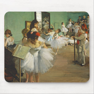 Edgar Degas The Dance Class Mouse Pad