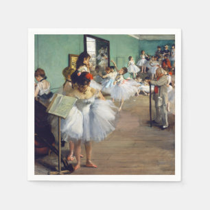 Edgar Degas - The Dance Class Napkin