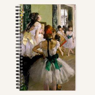 Edgar Degas The Dance Class Notebook