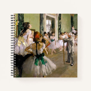 Edgar Degas The Dance Class Notebook
