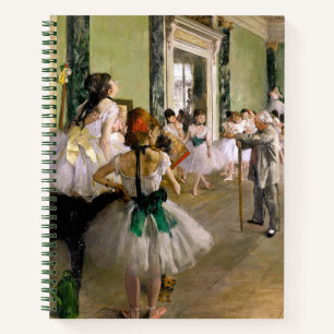 Edgar Degas The Dance Class Notebook