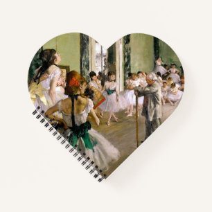 Edgar Degas The Dance Class Notebook