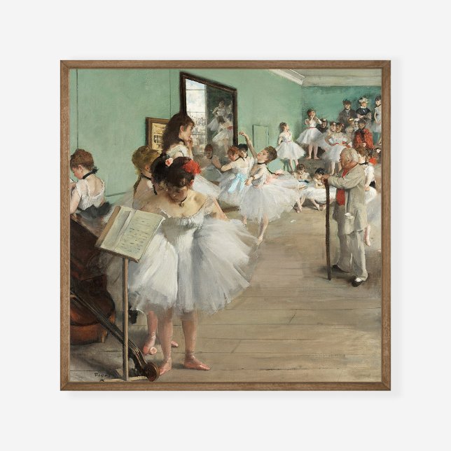 Edgar Degas The Dance Class Painting Art Print (Creator Uploaded)