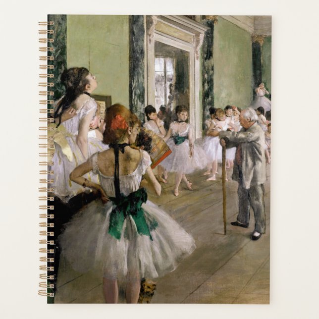 Edgar Degas - The Dance Class Planner (Front)
