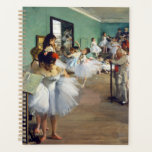 Edgar Degas - The Dance Class Planner<br><div class="desc">The Dance Class / La classe de danse - Edgar Degas in 1874</div>