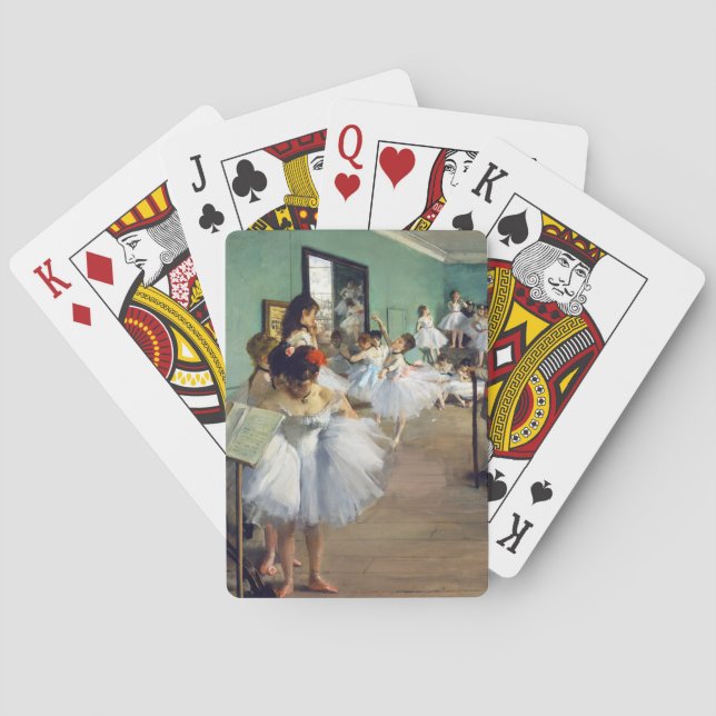 Edgar Degas - The Dance Class Playing Cards (Back)