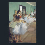 Edgar Degas - The Dance Class Tea Towel<br><div class="desc">The Dance Class / La classe de danse - Edgar Degas in 1874</div>