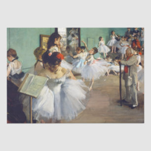Edgar Degas - The Dance Class Tissue Paper