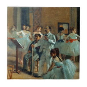 Edgar Degas The Dance Foyer at the Opera Ceramic Tile