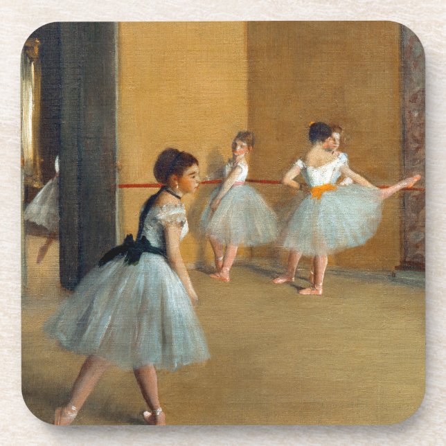 Edgar Degas The Dance Foyer at the Opera Coaster (Front)