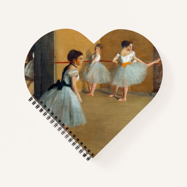 Edgar Degas The Dance Foyer at the Opera Notebook (Front)