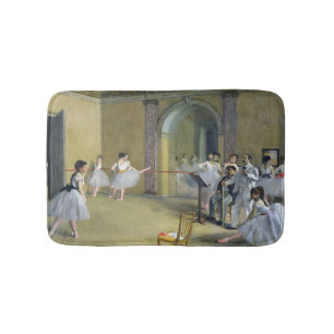 Edgar Degas The Dance Foyer Bath Mat