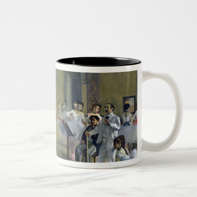 Edgar Degas | The Dance Foyer Two-Tone Coffee Mug (Right)