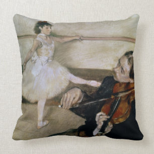 Edgar Degas The Dance Lesson, c.1879 Cushion