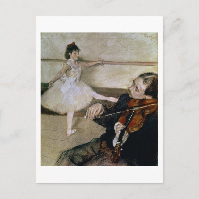 Edgar Degas | The Dance Lesson, c.1879 Postcard (Front)