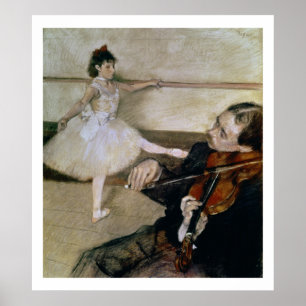 Edgar Degas   The Dance Lesson, c.1879 Poster