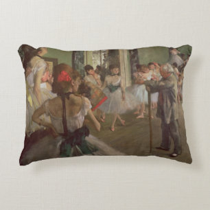 Edgar Degas The Dancing Class, c.1873-76 Decorative Cushion