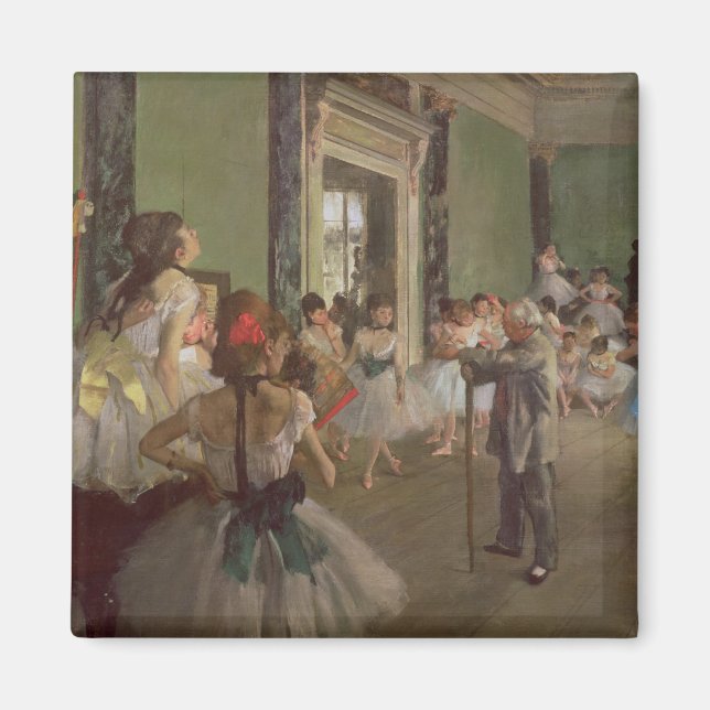 Edgar Degas | The Dancing Class, c.1873-76 Magnet (Front)