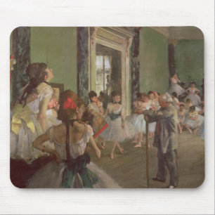 Edgar Degas The Dancing Class, c.1873-76 Mouse Pad