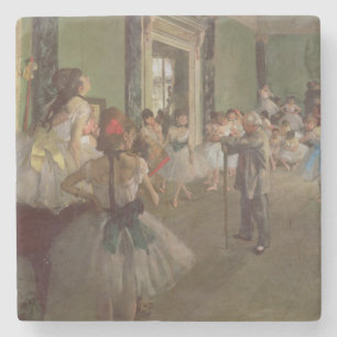 Edgar Degas The Dancing Class, c.1873-76 Stone Coaster