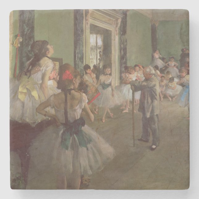 Edgar Degas | The Dancing Class, c.1873-76 Stone Coaster (Front)