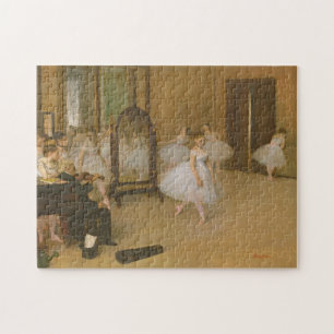 Edgar Degas The Dancing Class Jigsaw Puzzle