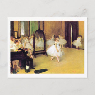 Edgar Degas | The Dancing Class Postcard