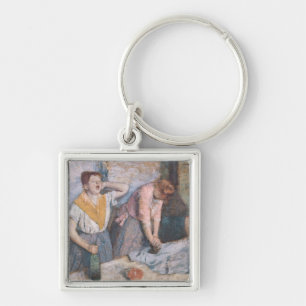 Edgar Degas The Laundresses, c.1884 Key Ring