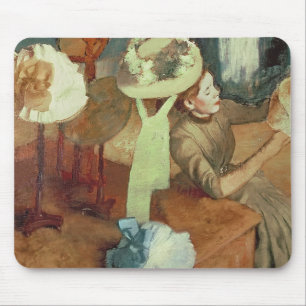 Edgar Degas The Millinery Shop, 1879/86 Mouse Pad